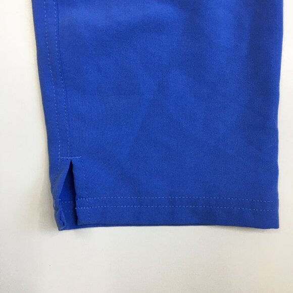 FIGS Light Blue YOLA Skinny Zip Pocket Straight Leg Drawstring Scrubs Pant - Picture 8 of 13